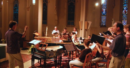 Aoede Consort rehearses “Baroque Masters Bach and Vivaldi”